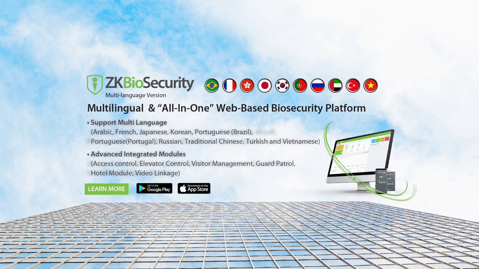ZKBioSecurity Multi-language Version