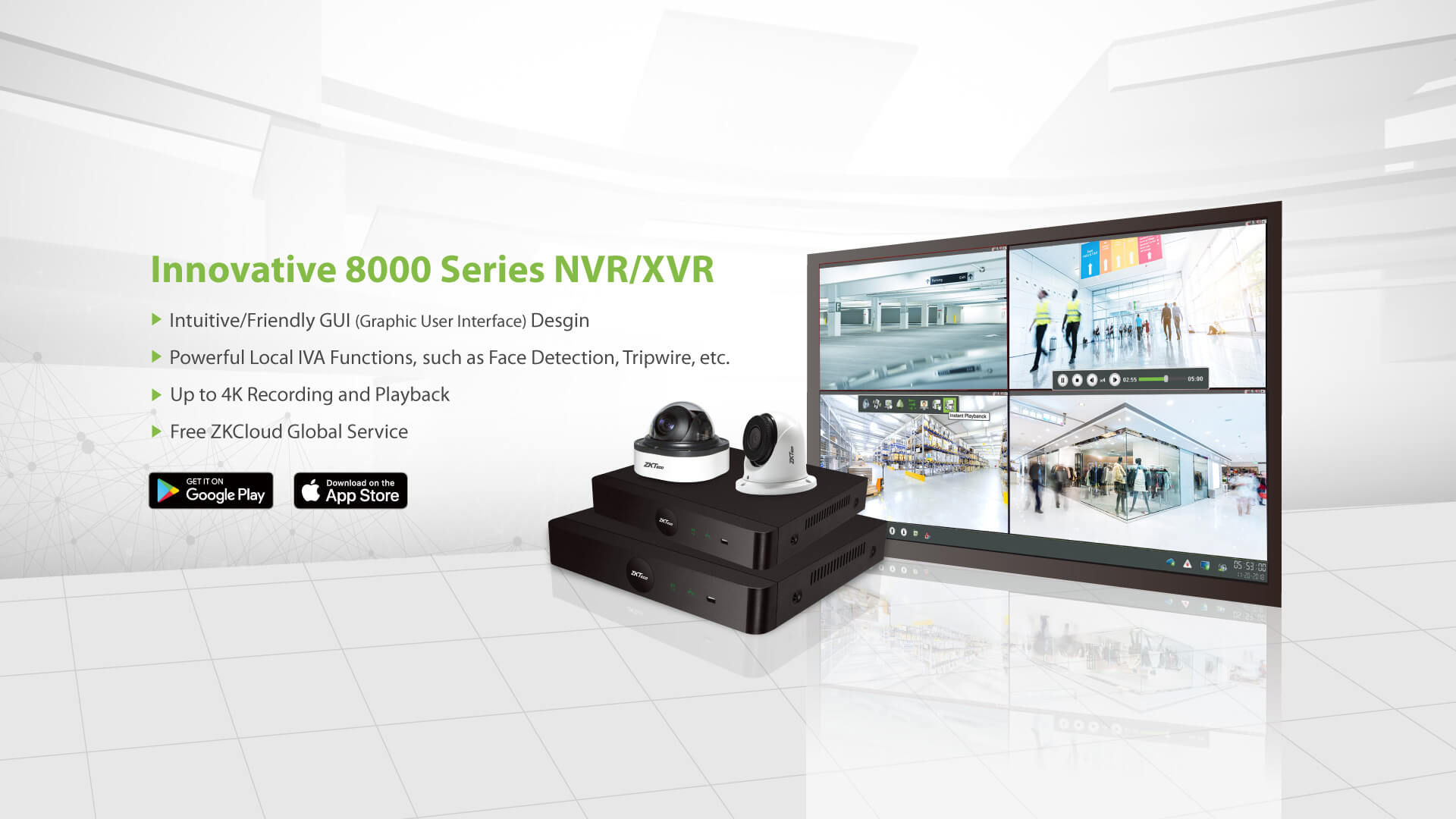 8000 Series NVR / XVR