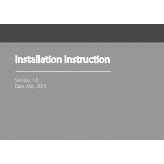 Installation Instruction